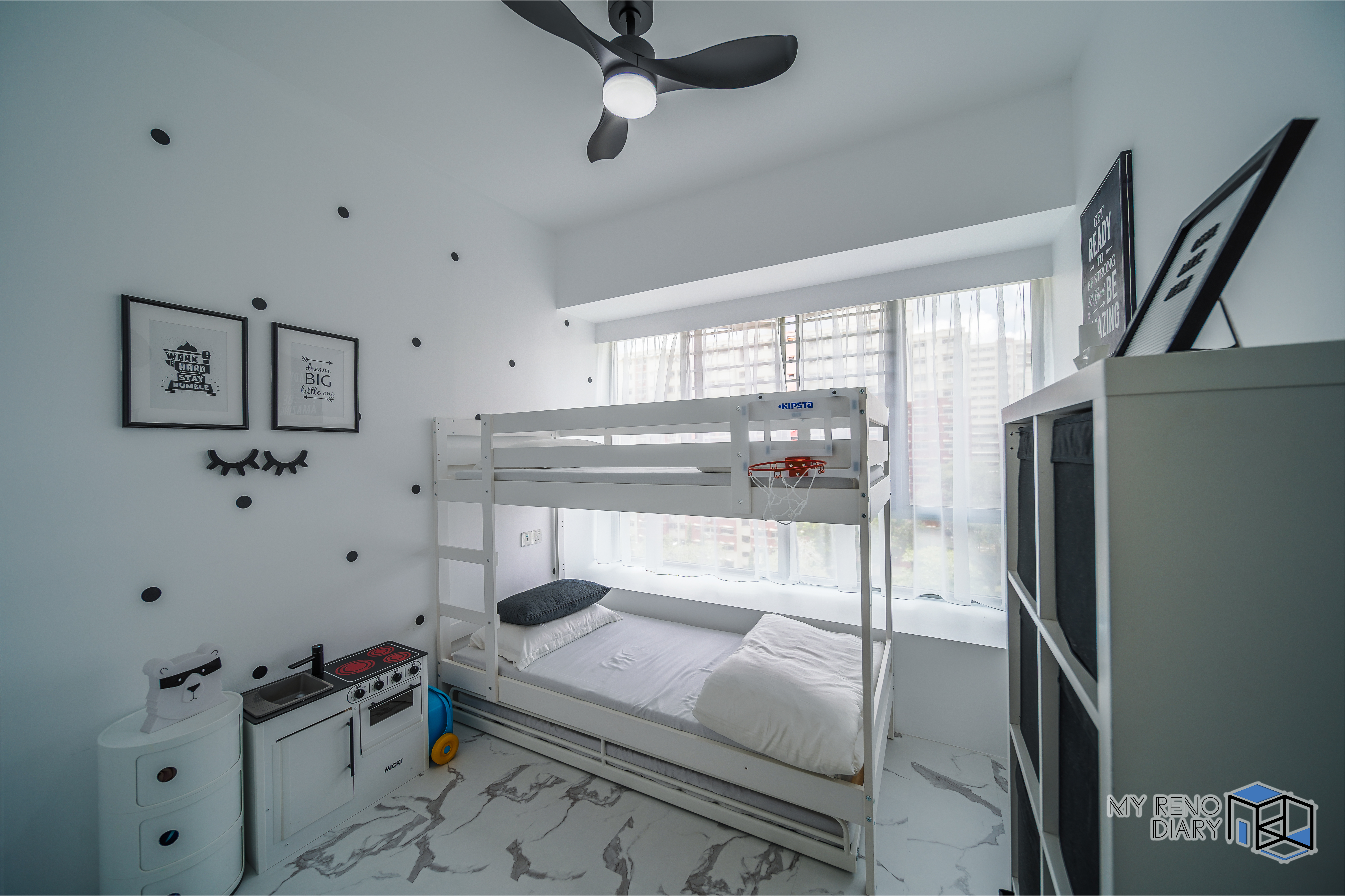 renovation idea minimalistic kids bedroom