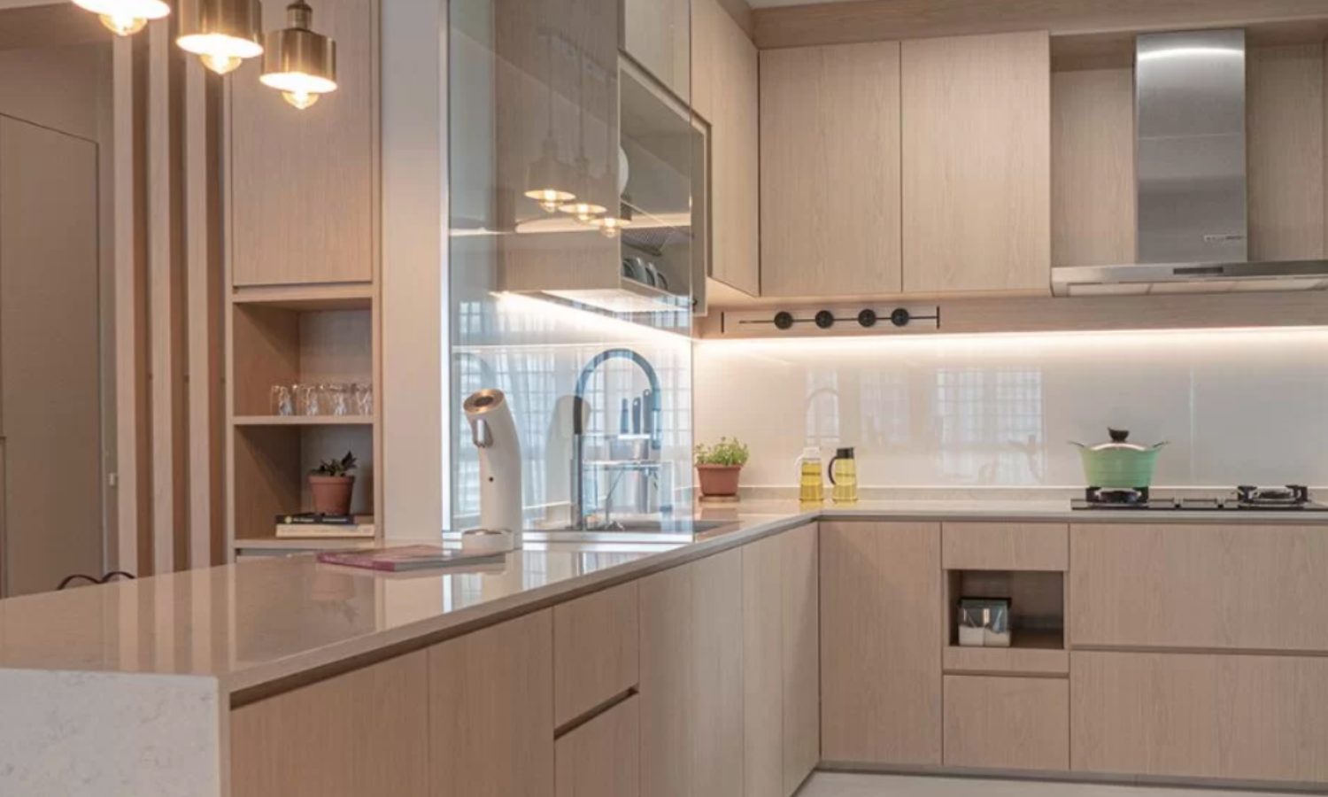 Renovation Tips open kitchen wood modern scandi