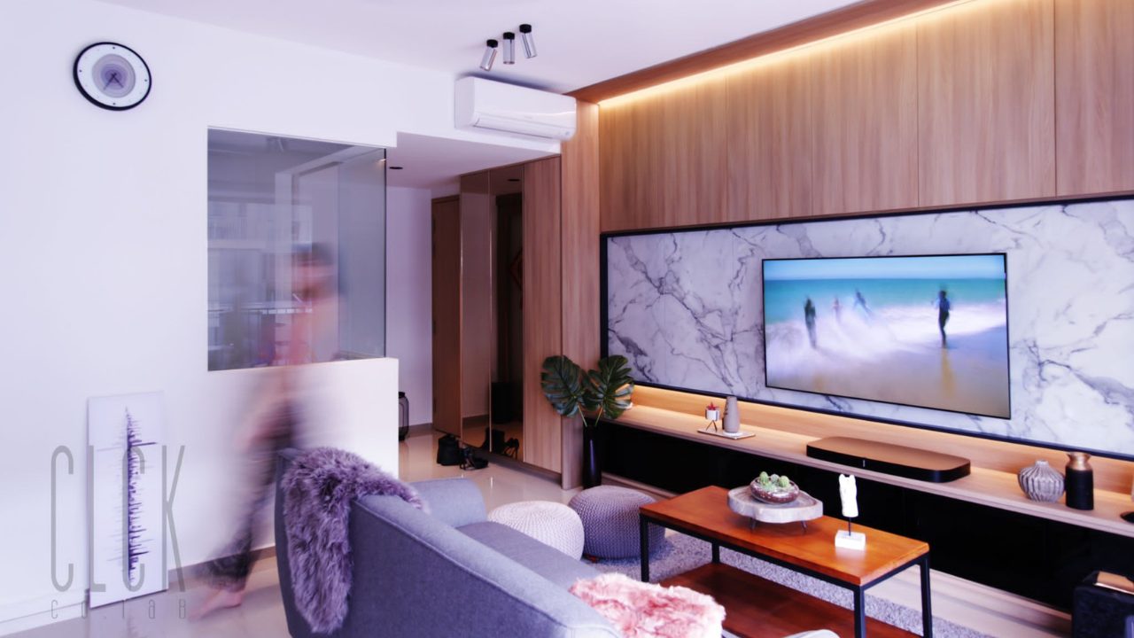 redbrick homes modern luxury living room